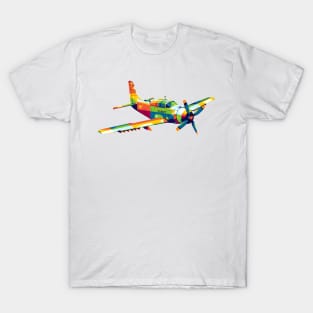 A-1 Skyraider Aircraft T-Shirt